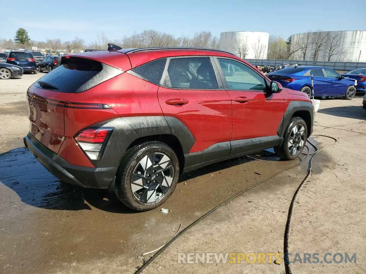 3 Photograph of a damaged car KM8HCCAB4RU047092 HYUNDAI KONA 2024