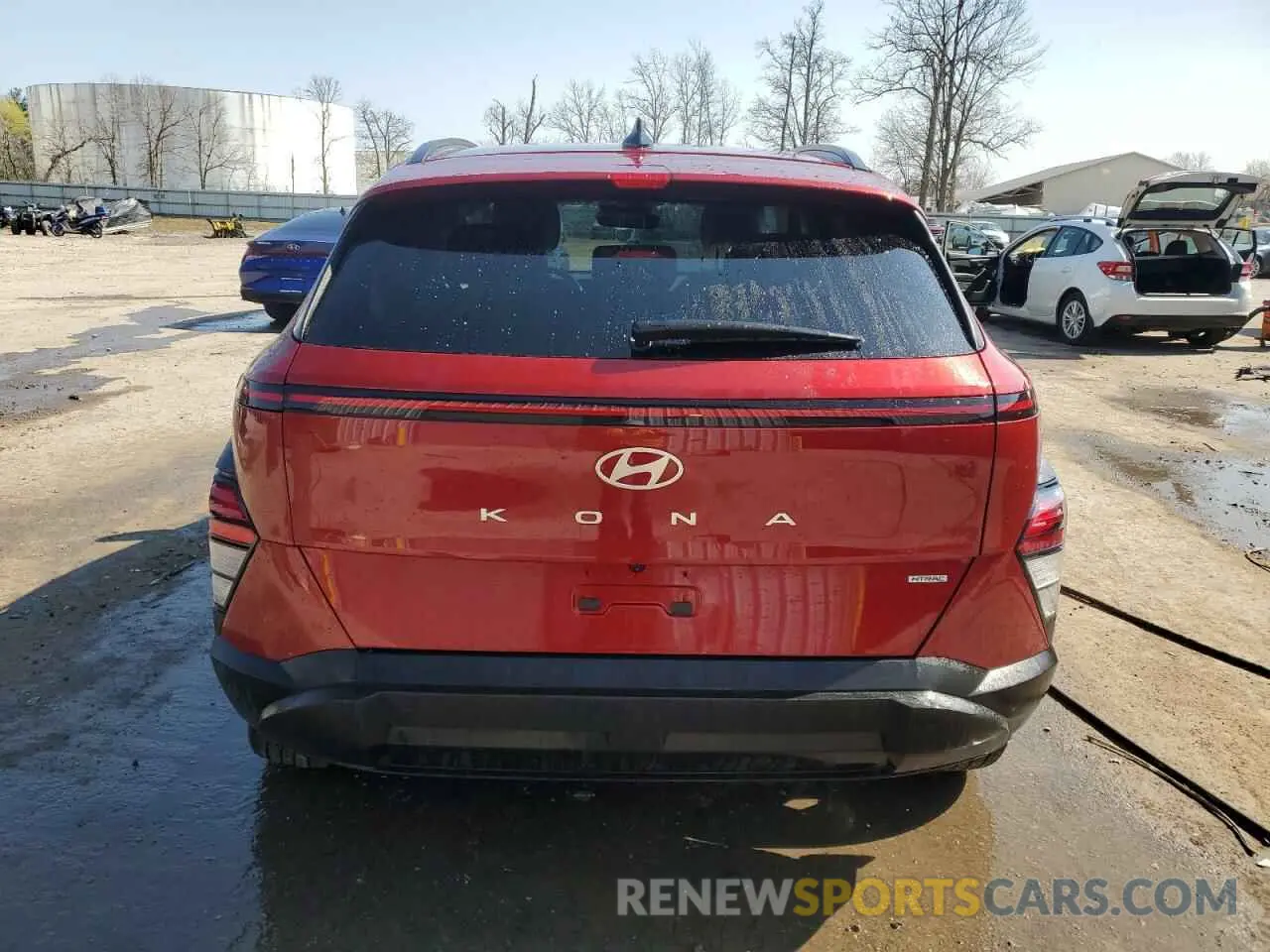 6 Photograph of a damaged car KM8HCCAB4RU047092 HYUNDAI KONA 2024