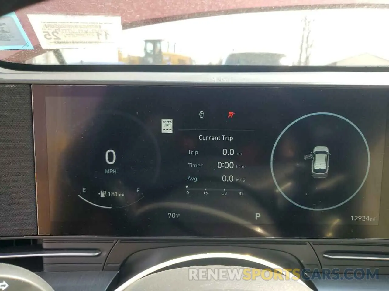 9 Photograph of a damaged car KM8HCCAB4RU047092 HYUNDAI KONA 2024