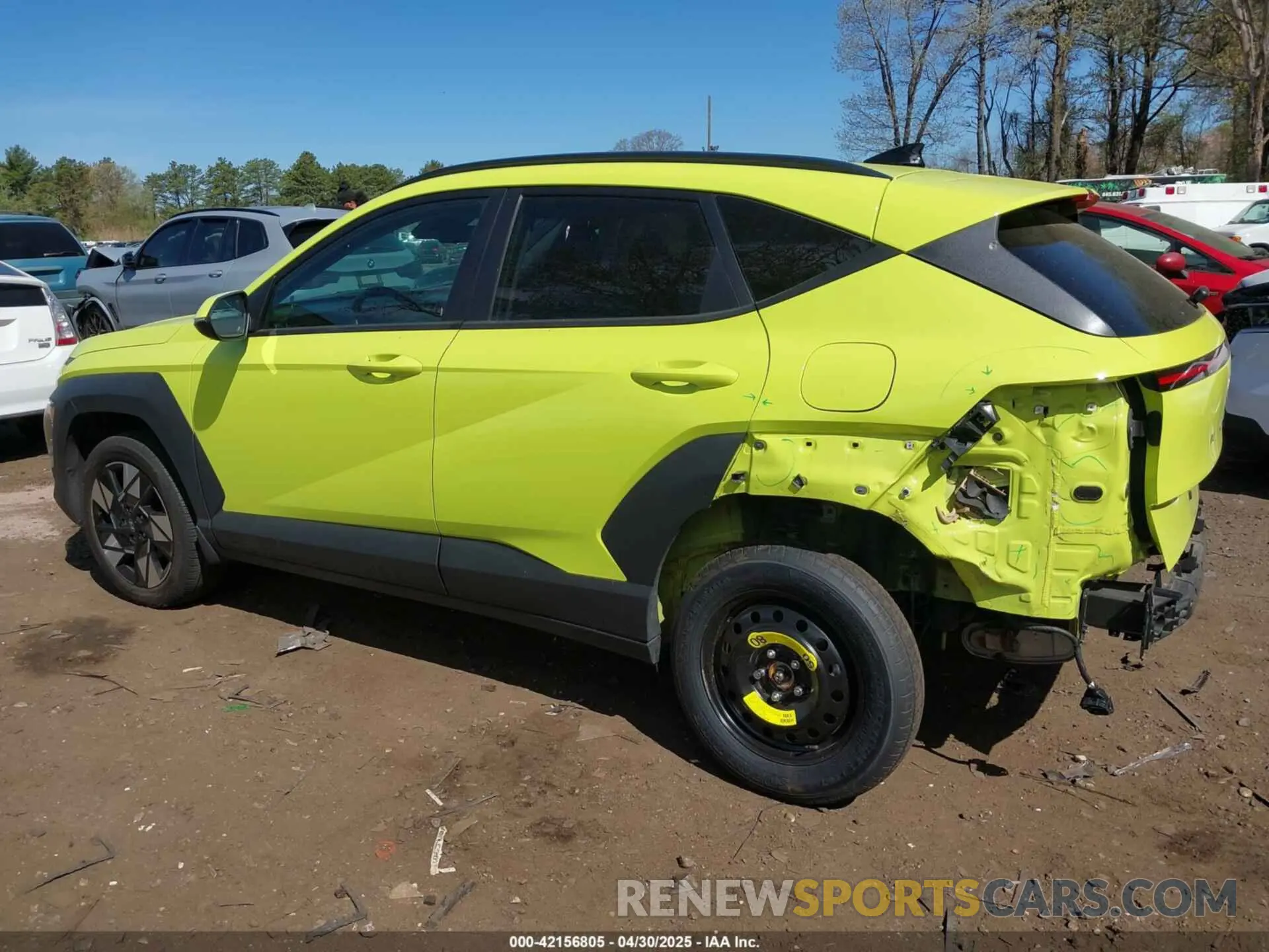 3 Фотография поврежденного автомобиля KM8HCCAB5RU042113 HYUNDAI KONA 2024