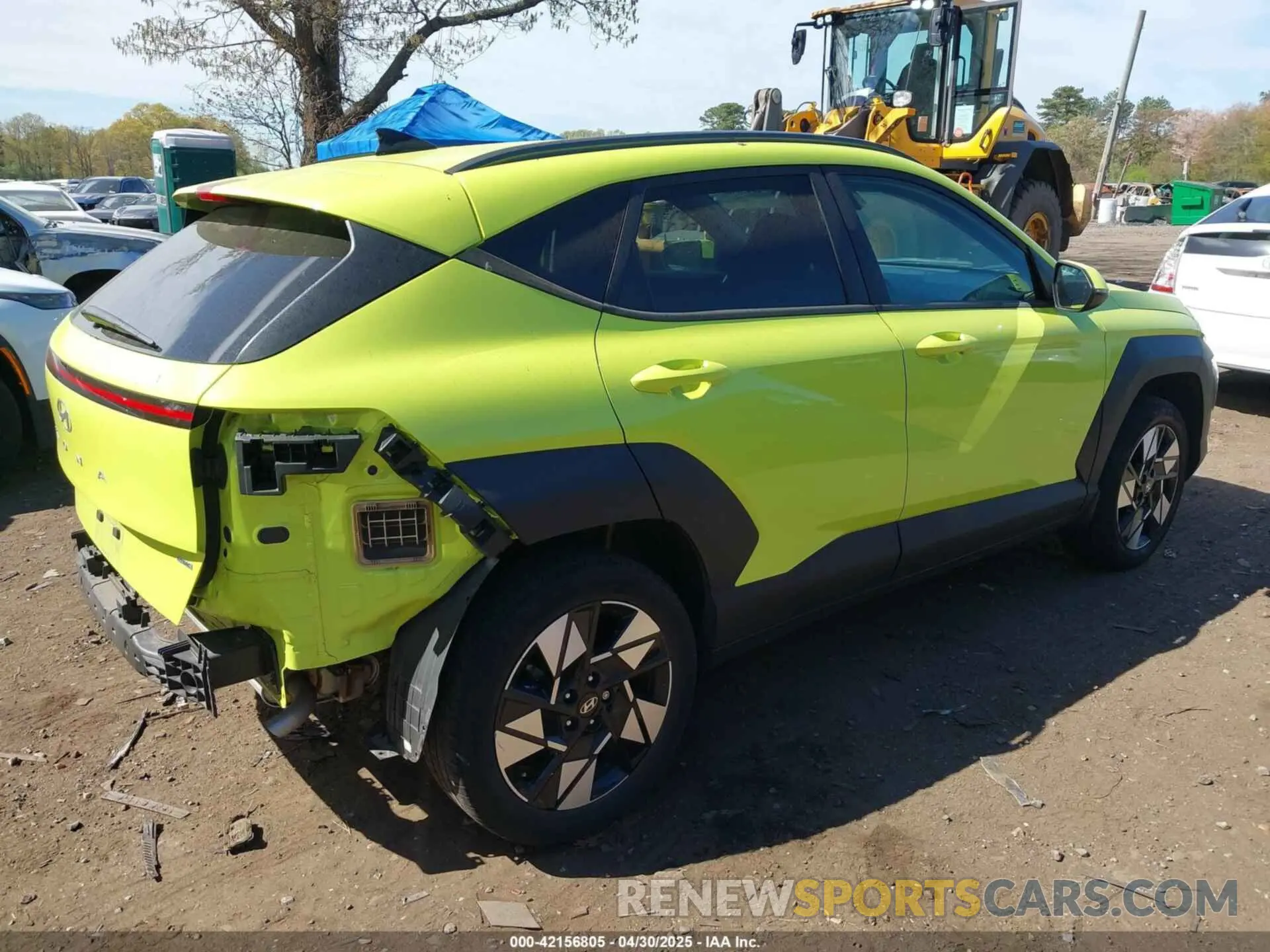 4 Фотография поврежденного автомобиля KM8HCCAB5RU042113 HYUNDAI KONA 2024