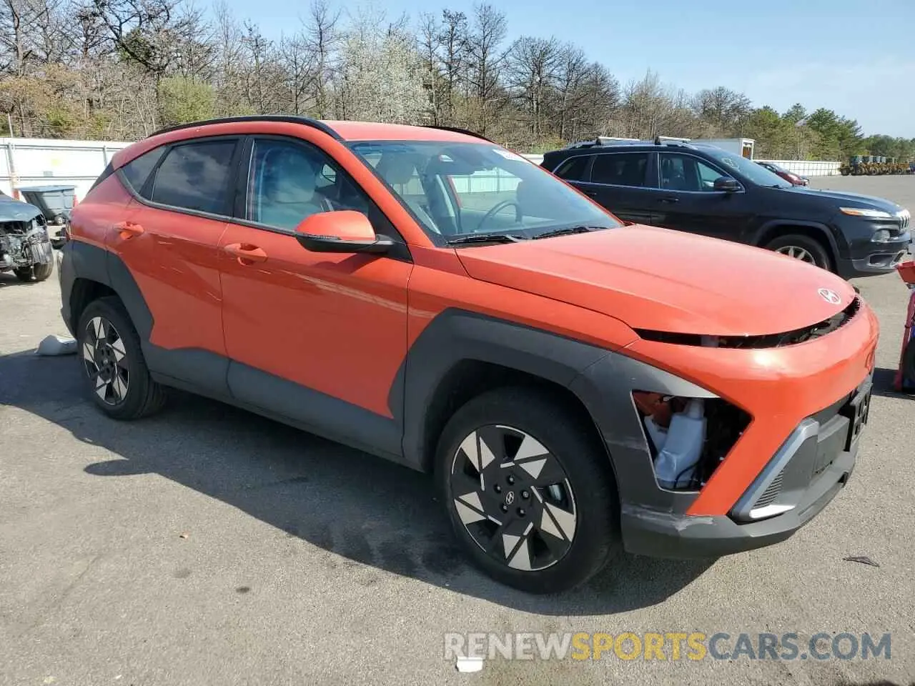 4 Фотография поврежденного автомобиля KM8HCCAB5RU083874 HYUNDAI KONA 2024
