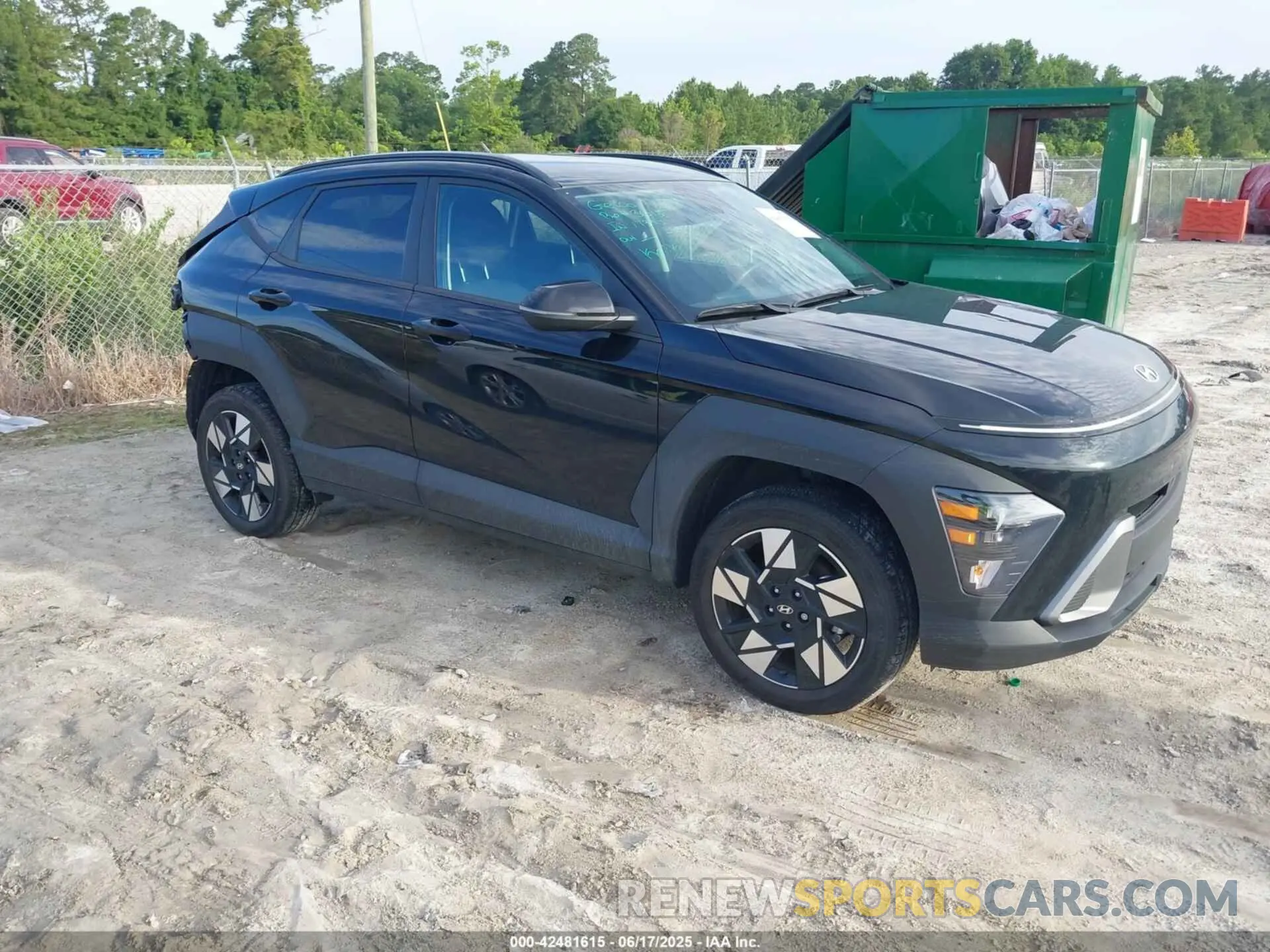 1 Photograph of a damaged car KM8HCCAB6RU081180 HYUNDAI KONA 2024