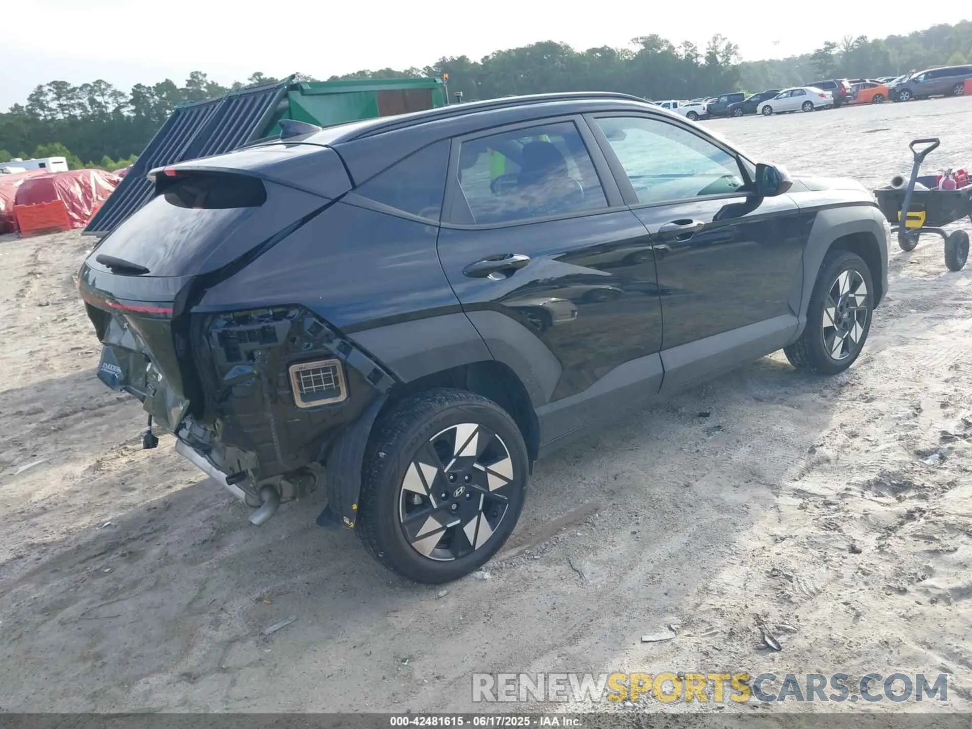 4 Photograph of a damaged car KM8HCCAB6RU081180 HYUNDAI KONA 2024
