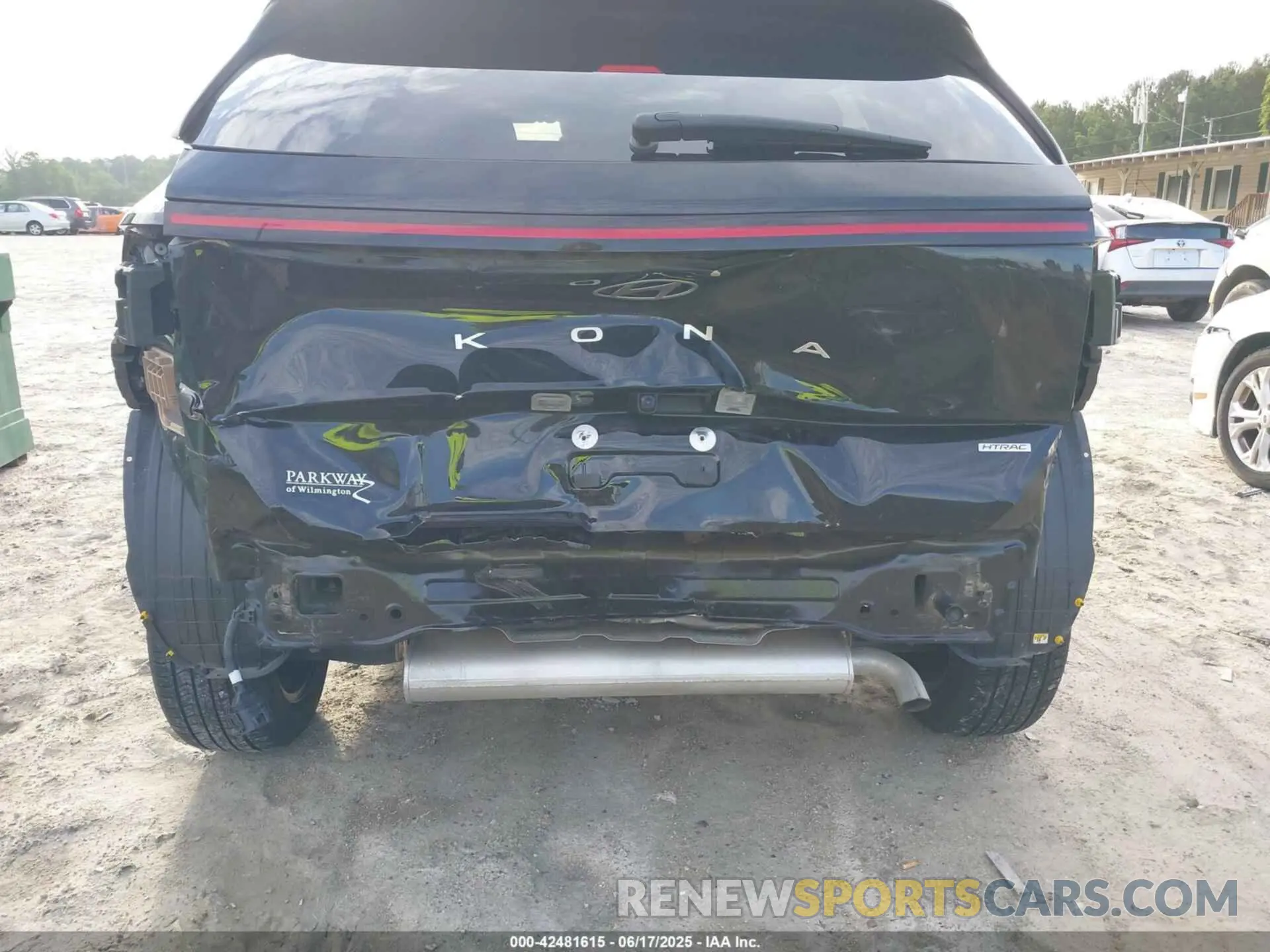 6 Photograph of a damaged car KM8HCCAB6RU081180 HYUNDAI KONA 2024
