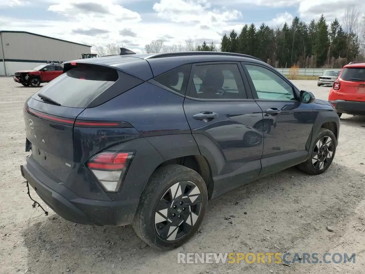 3 Фотография поврежденного автомобиля KM8HCCAB7RU104076 HYUNDAI KONA 2024