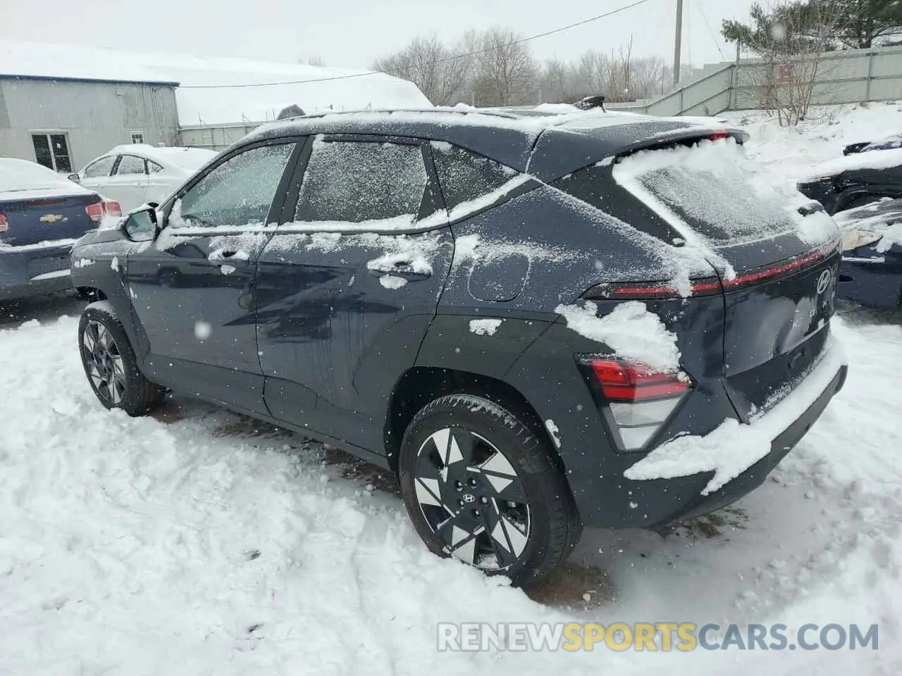 2 Photograph of a damaged car KM8HCCAB8RU109366 HYUNDAI KONA 2024