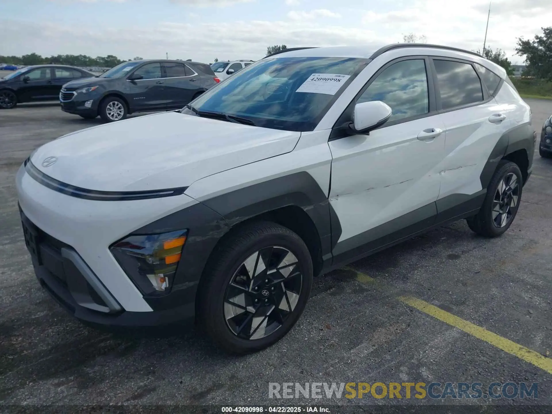 2 Photograph of a damaged car KM8HCCABXRU042463 HYUNDAI KONA 2024