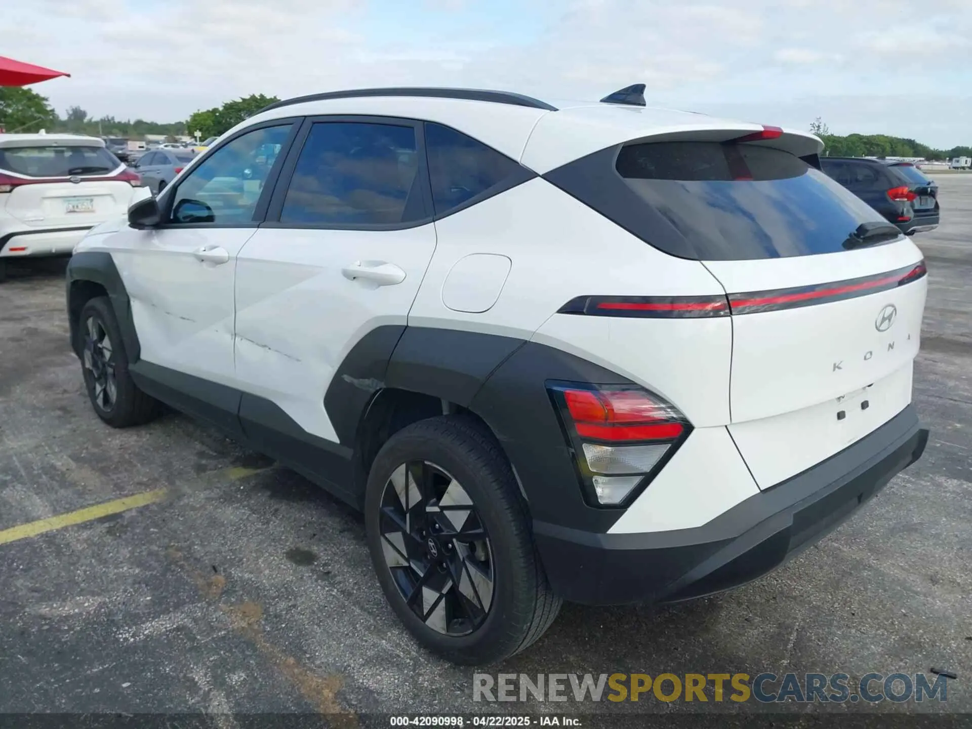3 Photograph of a damaged car KM8HCCABXRU042463 HYUNDAI KONA 2024