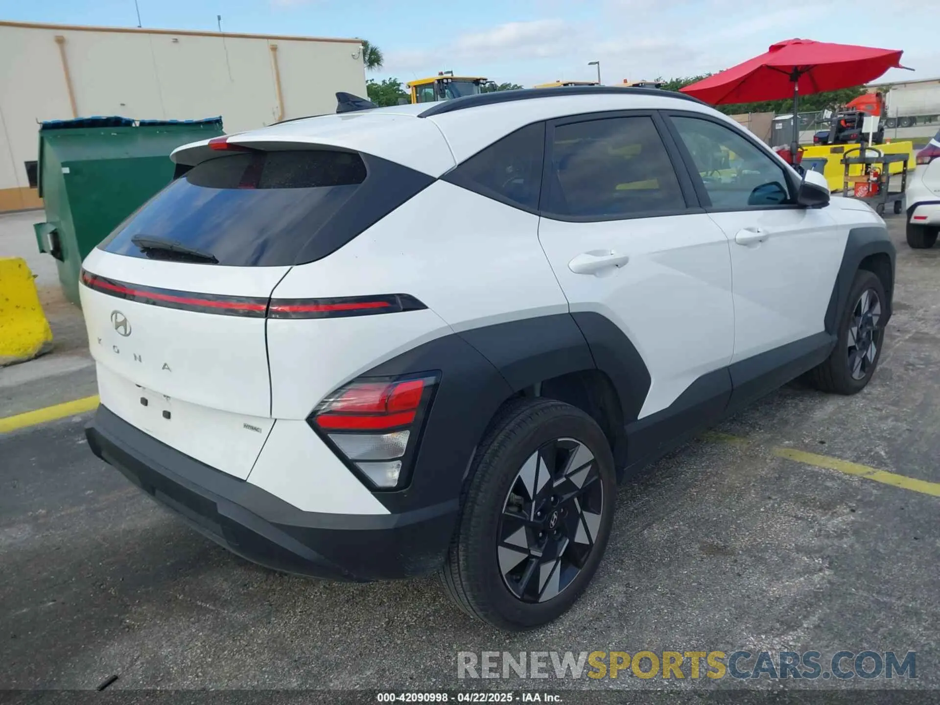 4 Photograph of a damaged car KM8HCCABXRU042463 HYUNDAI KONA 2024