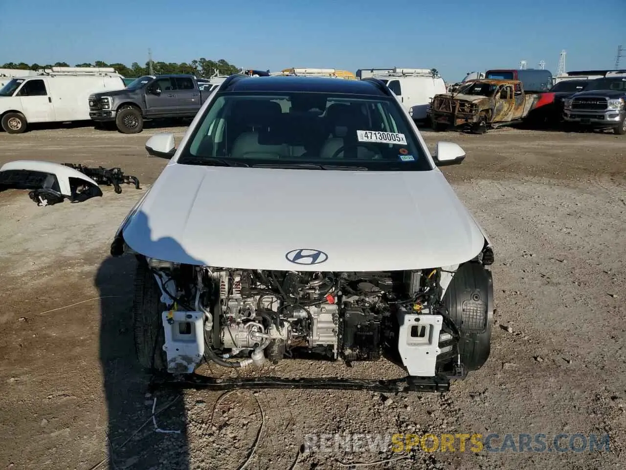 5 Фотография поврежденного автомобиля KM8HE3A30RU041860 HYUNDAI KONA 2024
