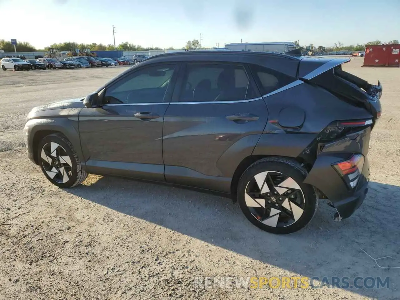 2 Photograph of a damaged car KM8HE3A30RU085373 HYUNDAI KONA 2024