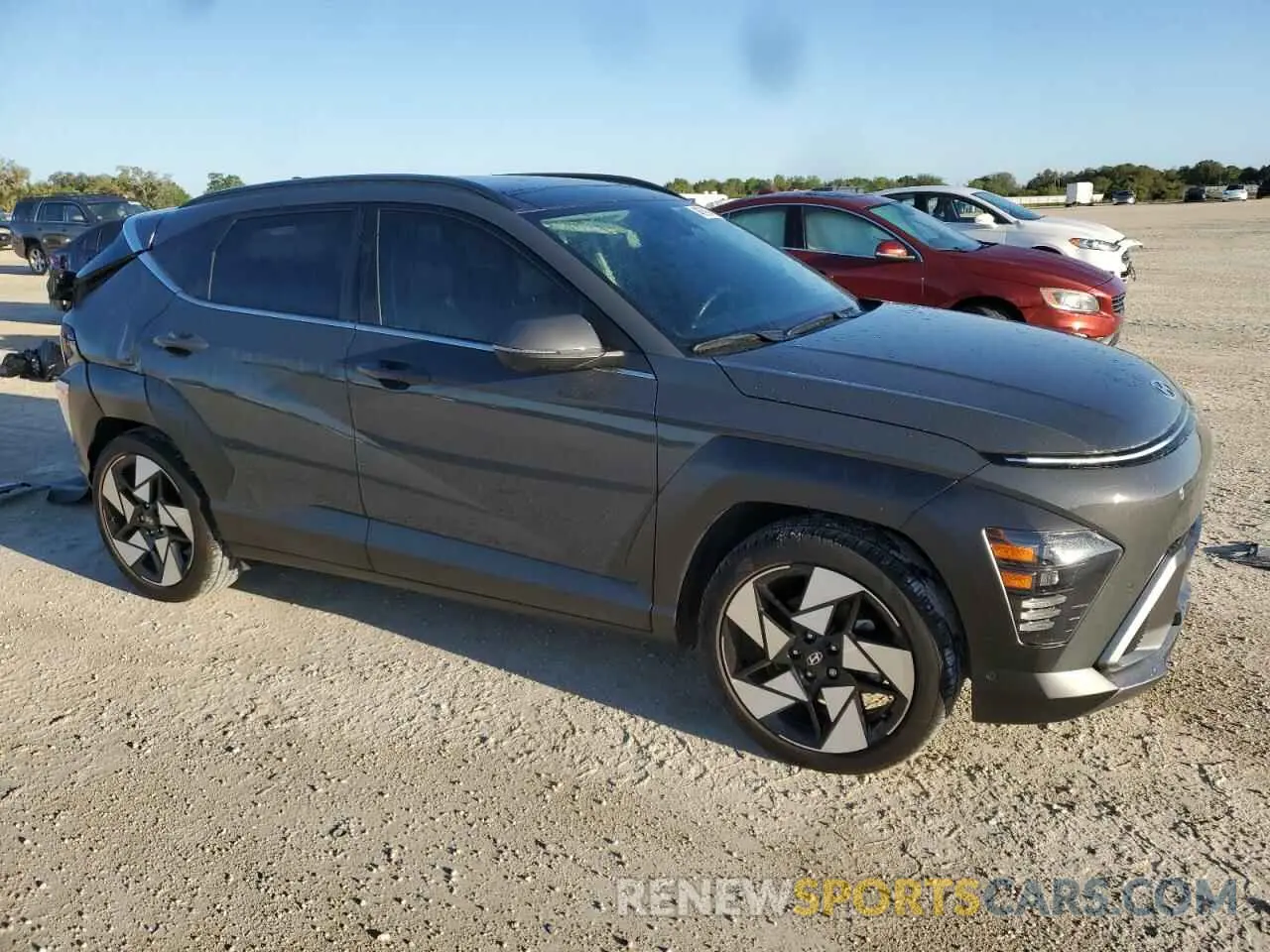 4 Photograph of a damaged car KM8HE3A30RU085373 HYUNDAI KONA 2024