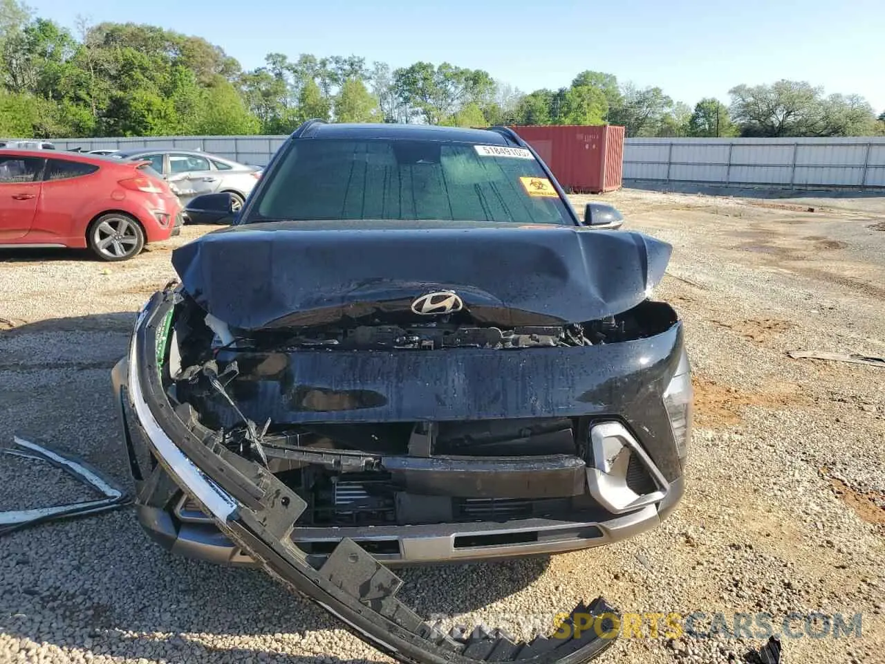 5 Photograph of a damaged car KM8HE3A31RU094678 HYUNDAI KONA 2024