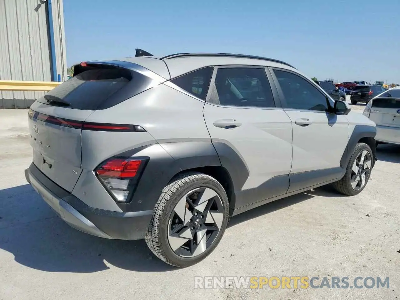3 Photograph of a damaged car KM8HE3A32RU090154 HYUNDAI KONA 2024