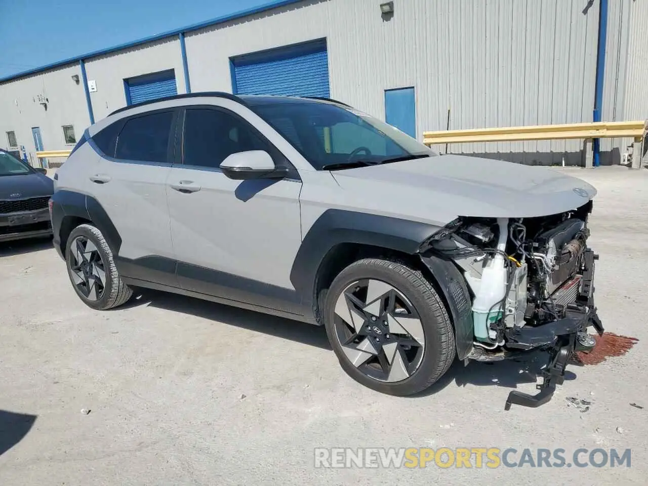 4 Photograph of a damaged car KM8HE3A32RU090154 HYUNDAI KONA 2024