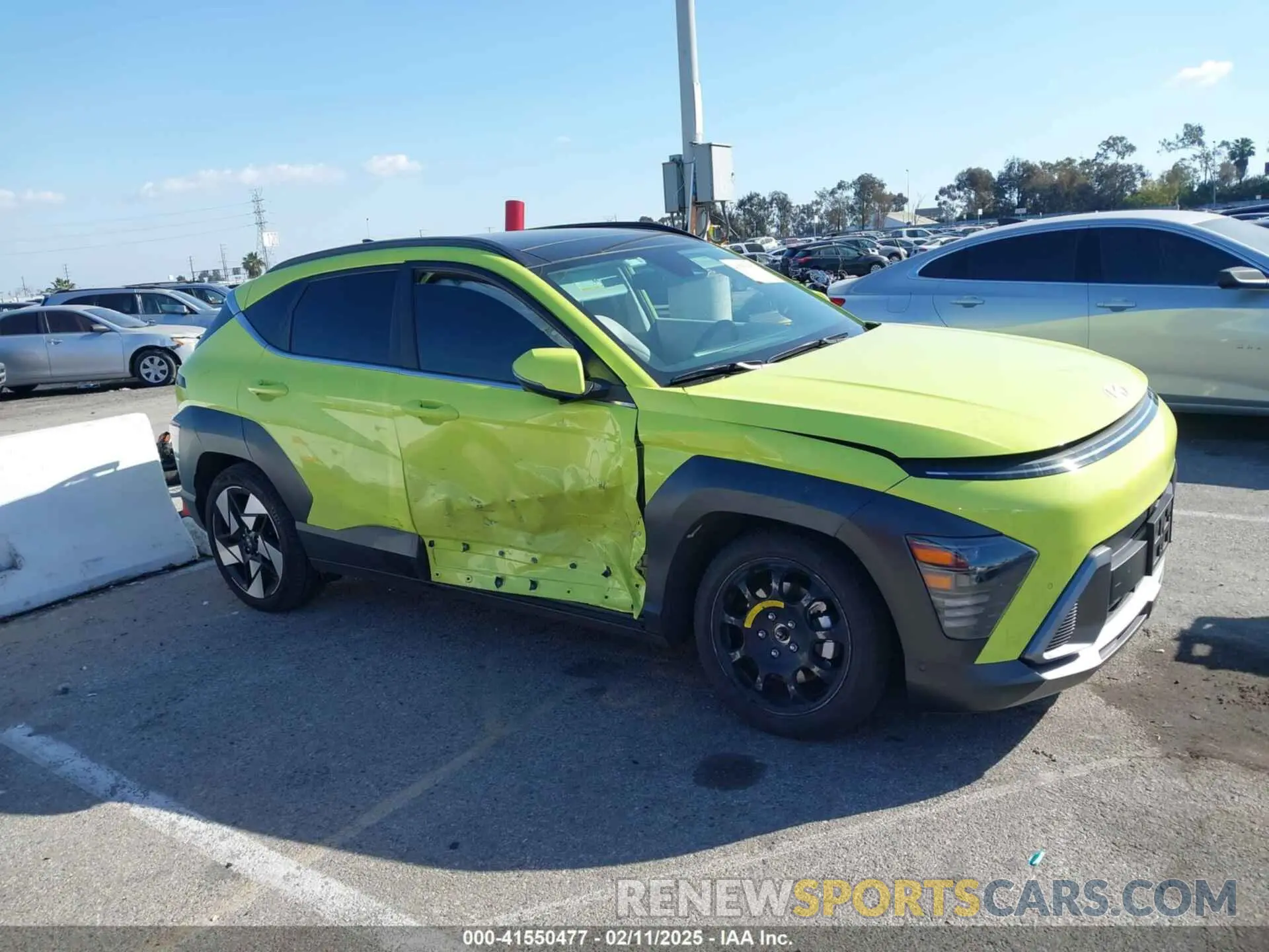 13 Photograph of a damaged car KM8HE3A32RU108653 HYUNDAI KONA 2024