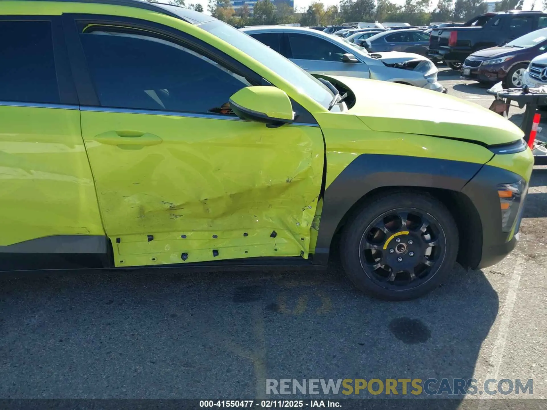 6 Photograph of a damaged car KM8HE3A32RU108653 HYUNDAI KONA 2024