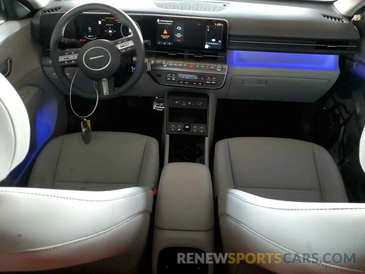 8 Фотография поврежденного автомобиля KM8HE3A34RU182009 HYUNDAI KONA 2024