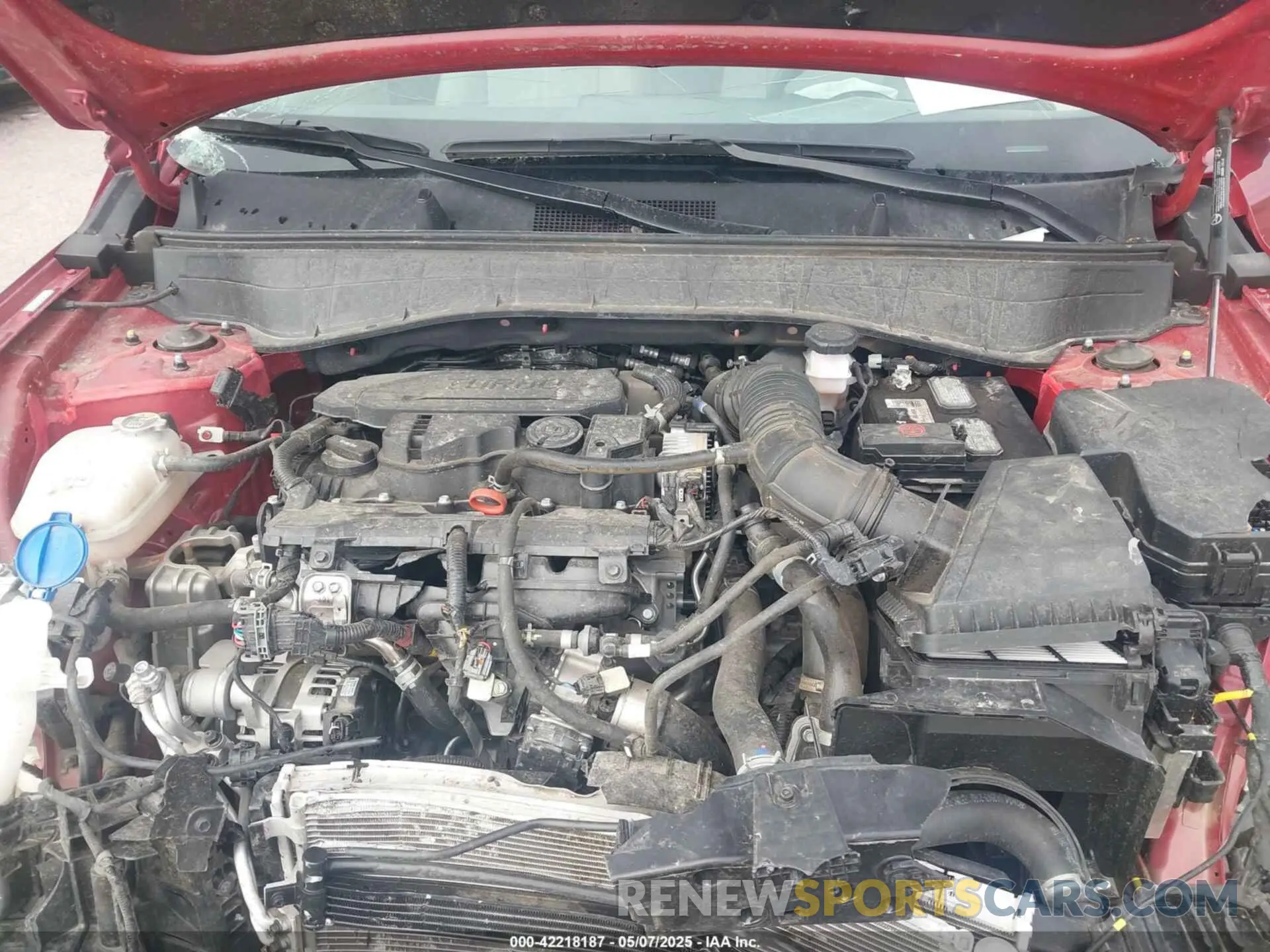10 Photograph of a damaged car KM8HE3A35RU166224 HYUNDAI KONA 2024