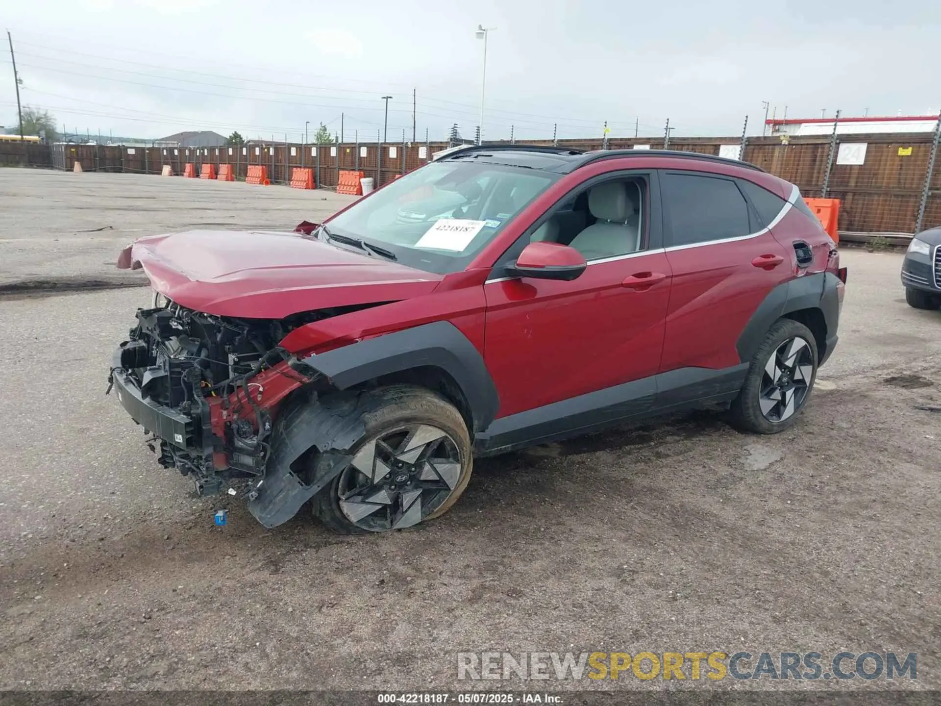 14 Photograph of a damaged car KM8HE3A35RU166224 HYUNDAI KONA 2024