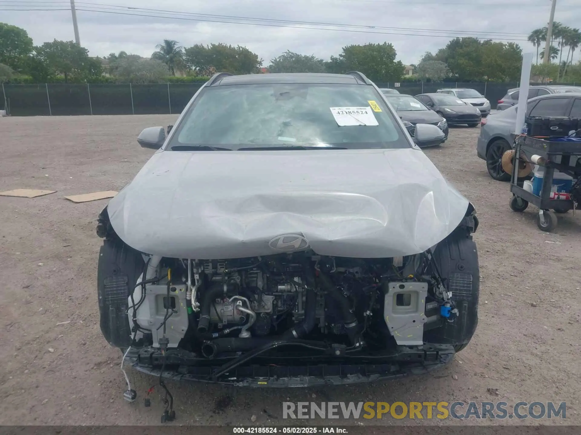 13 Photograph of a damaged car KM8HE3A37RU109961 HYUNDAI KONA 2024