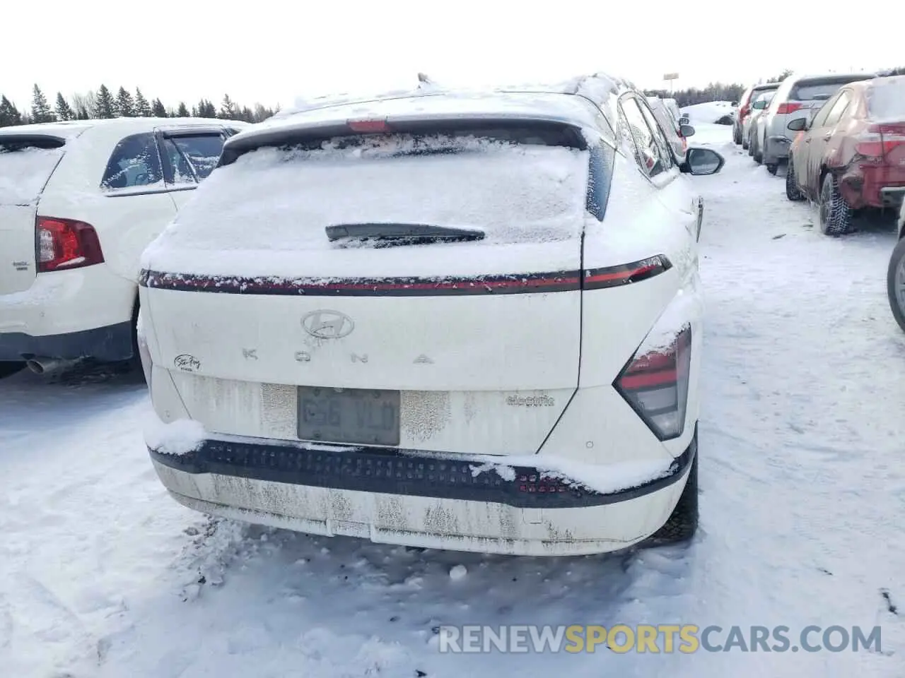 6 Photograph of a damaged car KM8HE3A65RU008282 HYUNDAI KONA 2024