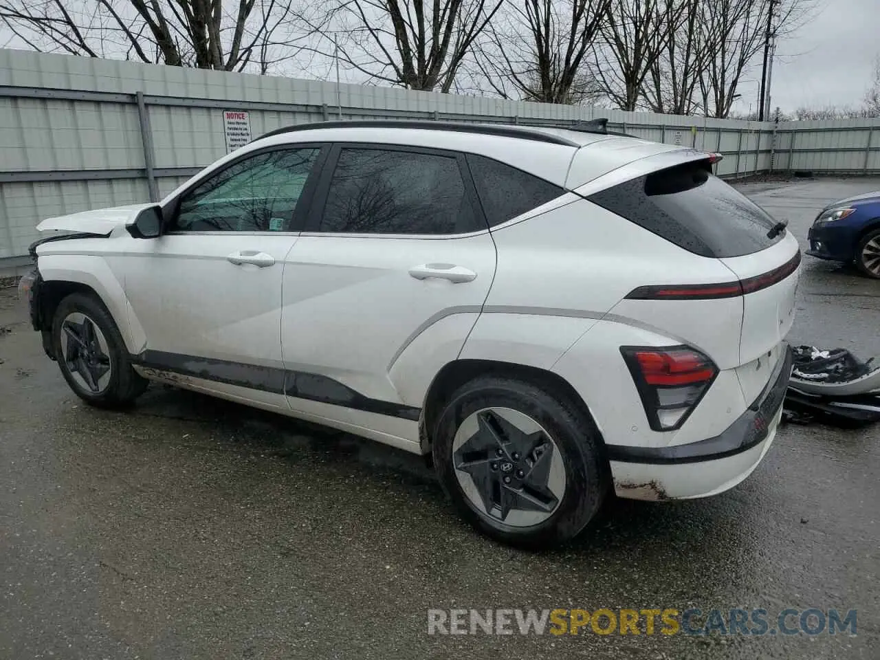 2 Photograph of a damaged car KM8HE3A68RU005800 HYUNDAI KONA 2024