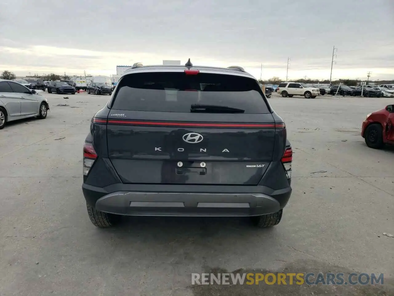 6 Photograph of a damaged car KM8HECA31RU066685 HYUNDAI KONA 2024
