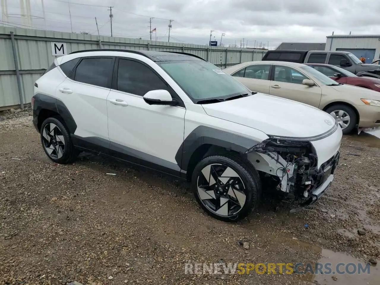 4 Photograph of a damaged car KM8HECA33RU167288 HYUNDAI KONA 2024