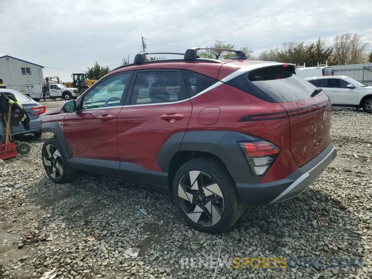 2 Photograph of a damaged car KM8HECA39RU156750 HYUNDAI KONA 2024