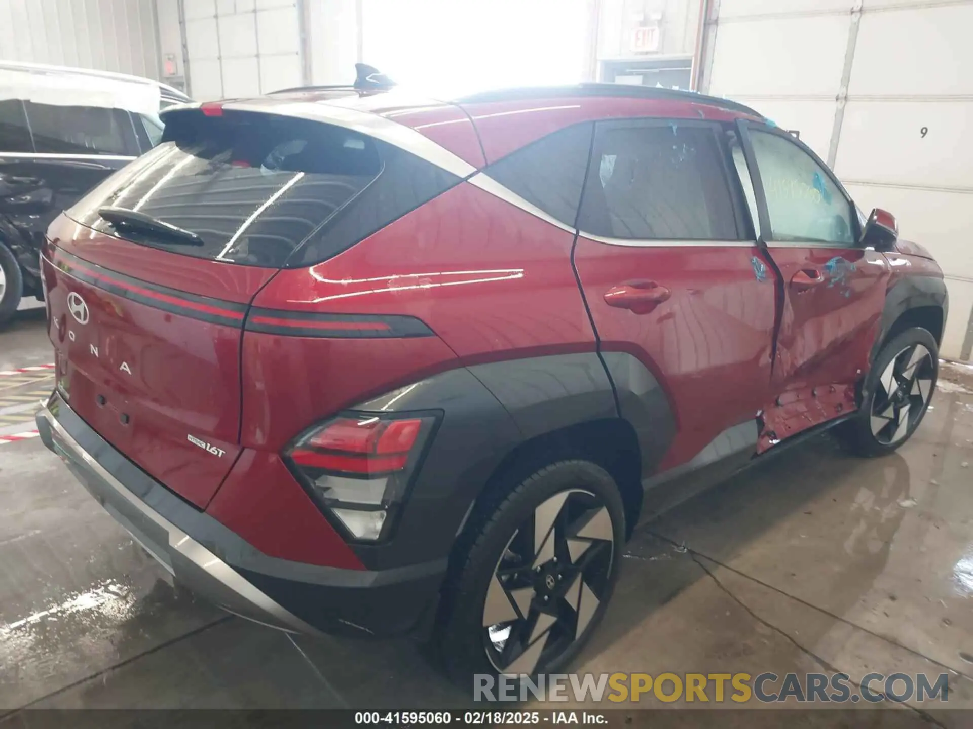 4 Фотография поврежденного автомобиля KM8HECA39RU167604 HYUNDAI KONA 2024