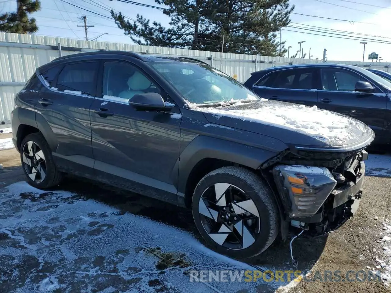 4 Photograph of a damaged car KM8HECA3XRU131811 HYUNDAI KONA 2024