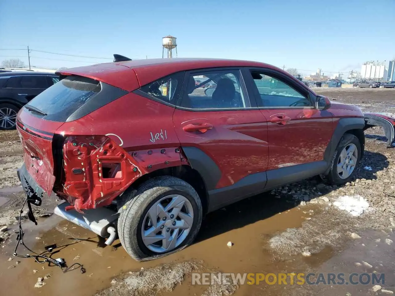 3 Фотография поврежденного автомобиля KM8HA3AB9SU212453 HYUNDAI KONA 2025