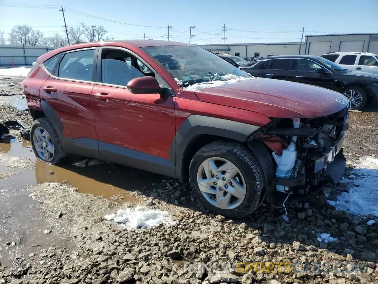 4 Фотография поврежденного автомобиля KM8HA3AB9SU212453 HYUNDAI KONA 2025