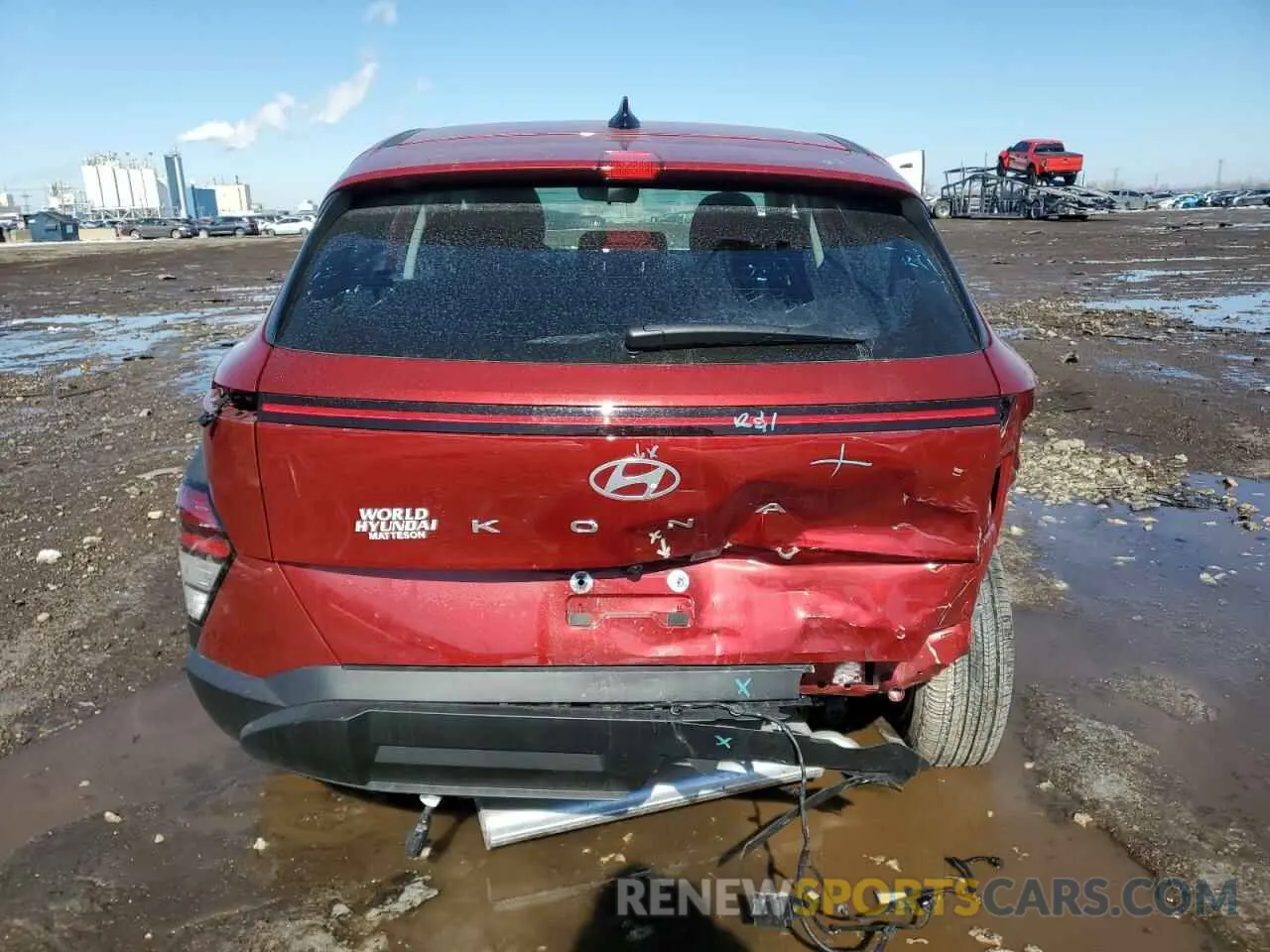 6 Фотография поврежденного автомобиля KM8HA3AB9SU212453 HYUNDAI KONA 2025