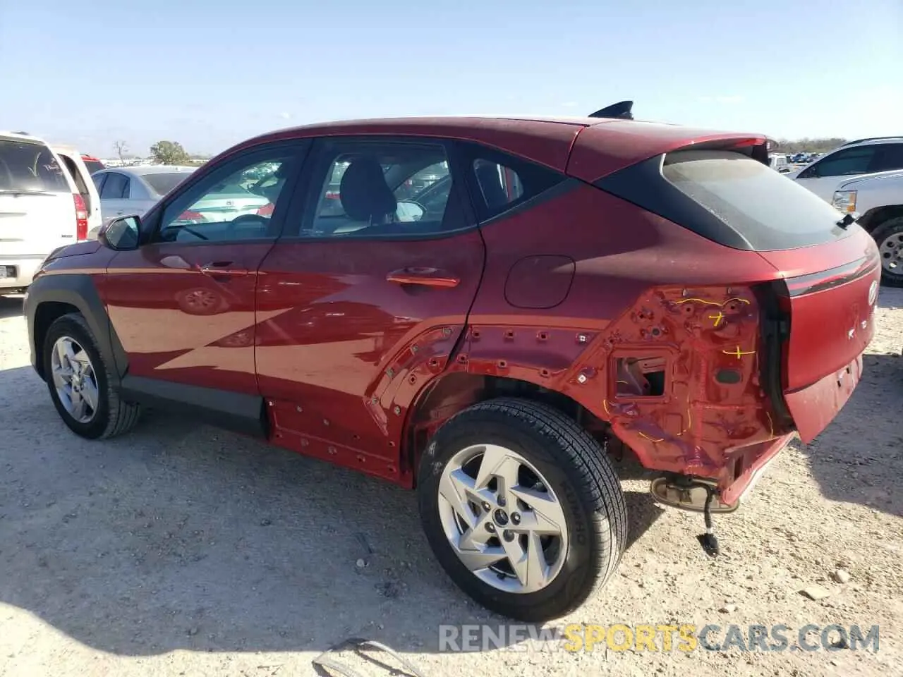 2 Photograph of a damaged car KM8HA3AB9SU216583 HYUNDAI KONA 2025