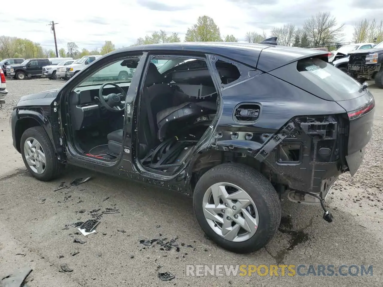2 Photograph of a damaged car KM8HACAB0SU235460 HYUNDAI KONA 2025