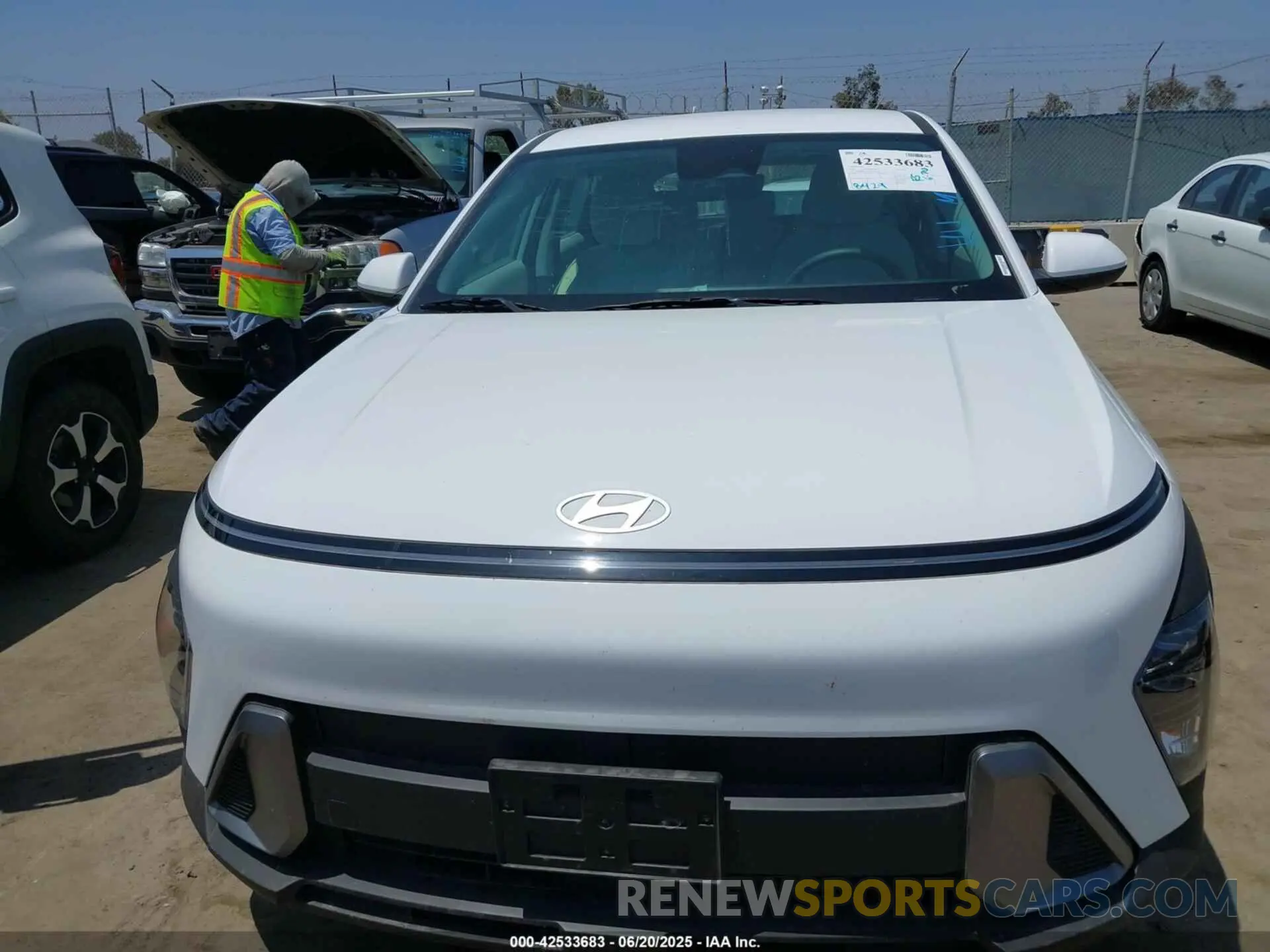 13 Photograph of a damaged car KM8HACAB4SU211503 HYUNDAI KONA 2025