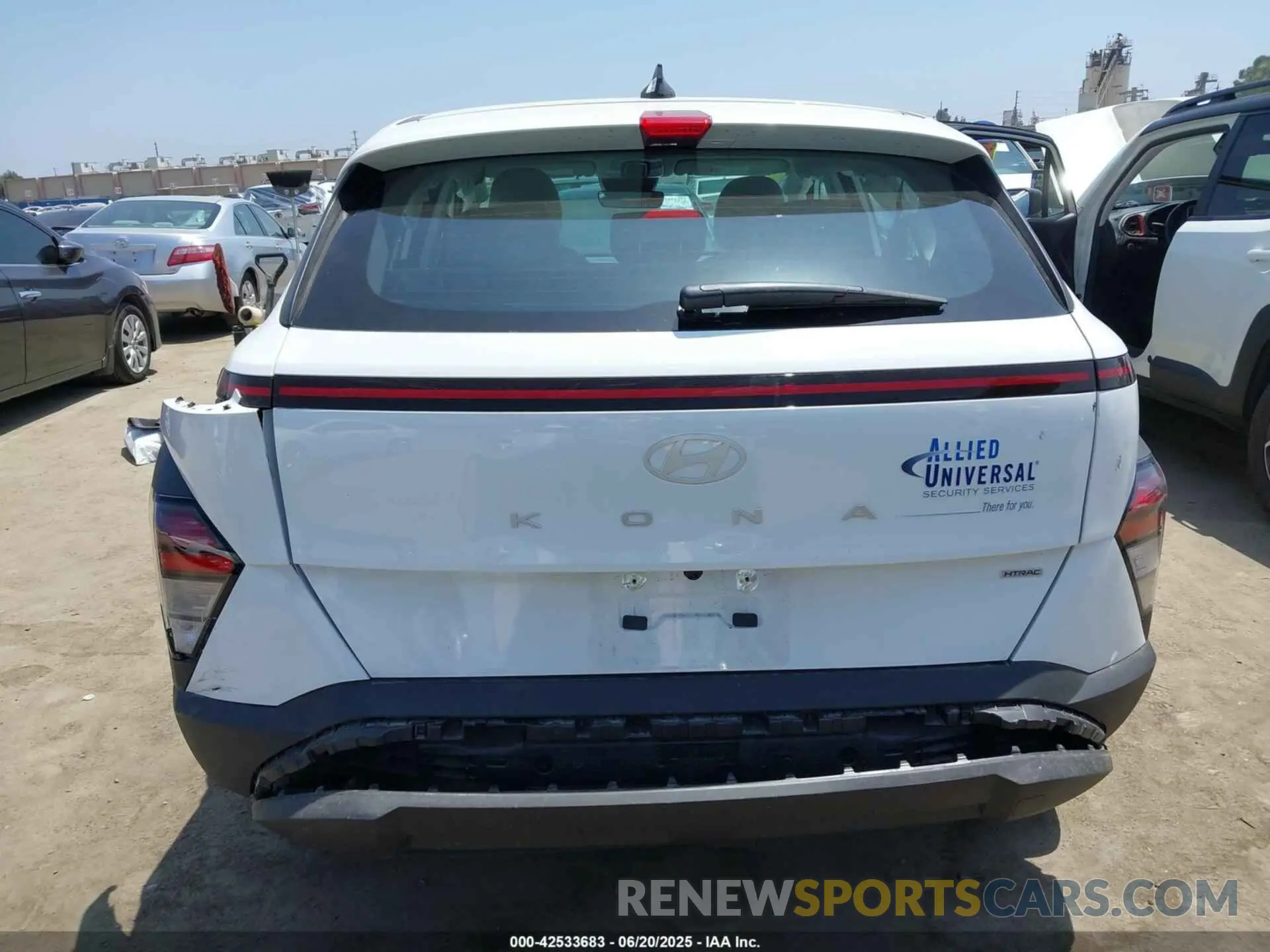17 Photograph of a damaged car KM8HACAB4SU211503 HYUNDAI KONA 2025