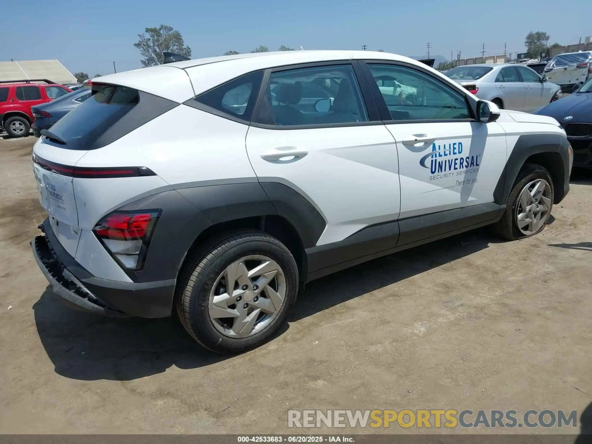 4 Photograph of a damaged car KM8HACAB4SU211503 HYUNDAI KONA 2025