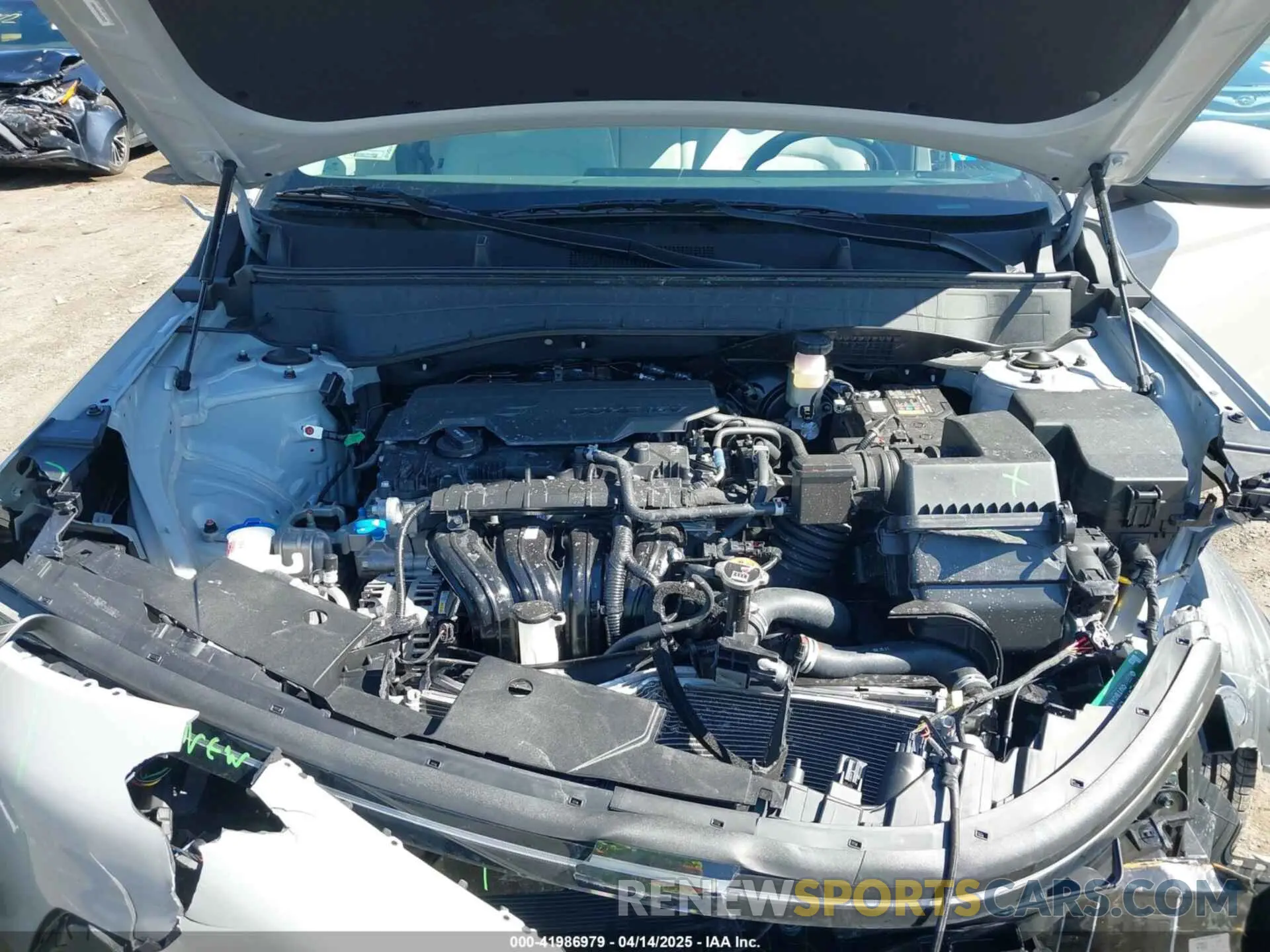 10 Фотография поврежденного автомобиля KM8HACAB4SU223537 HYUNDAI KONA 2025
