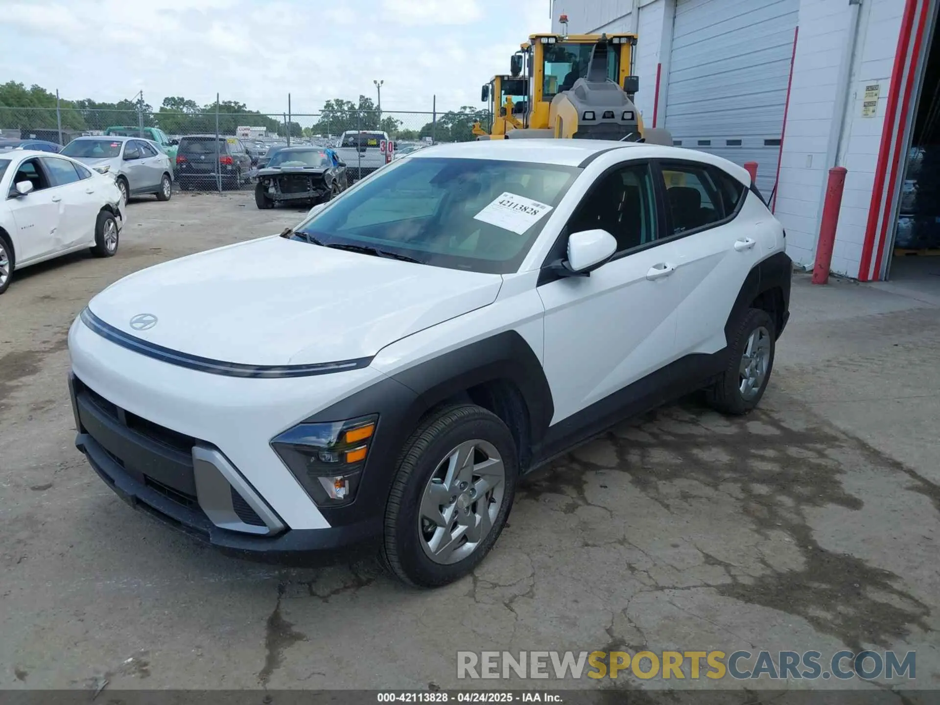 2 Фотография поврежденного автомобиля KM8HACAB7SU222737 HYUNDAI KONA 2025