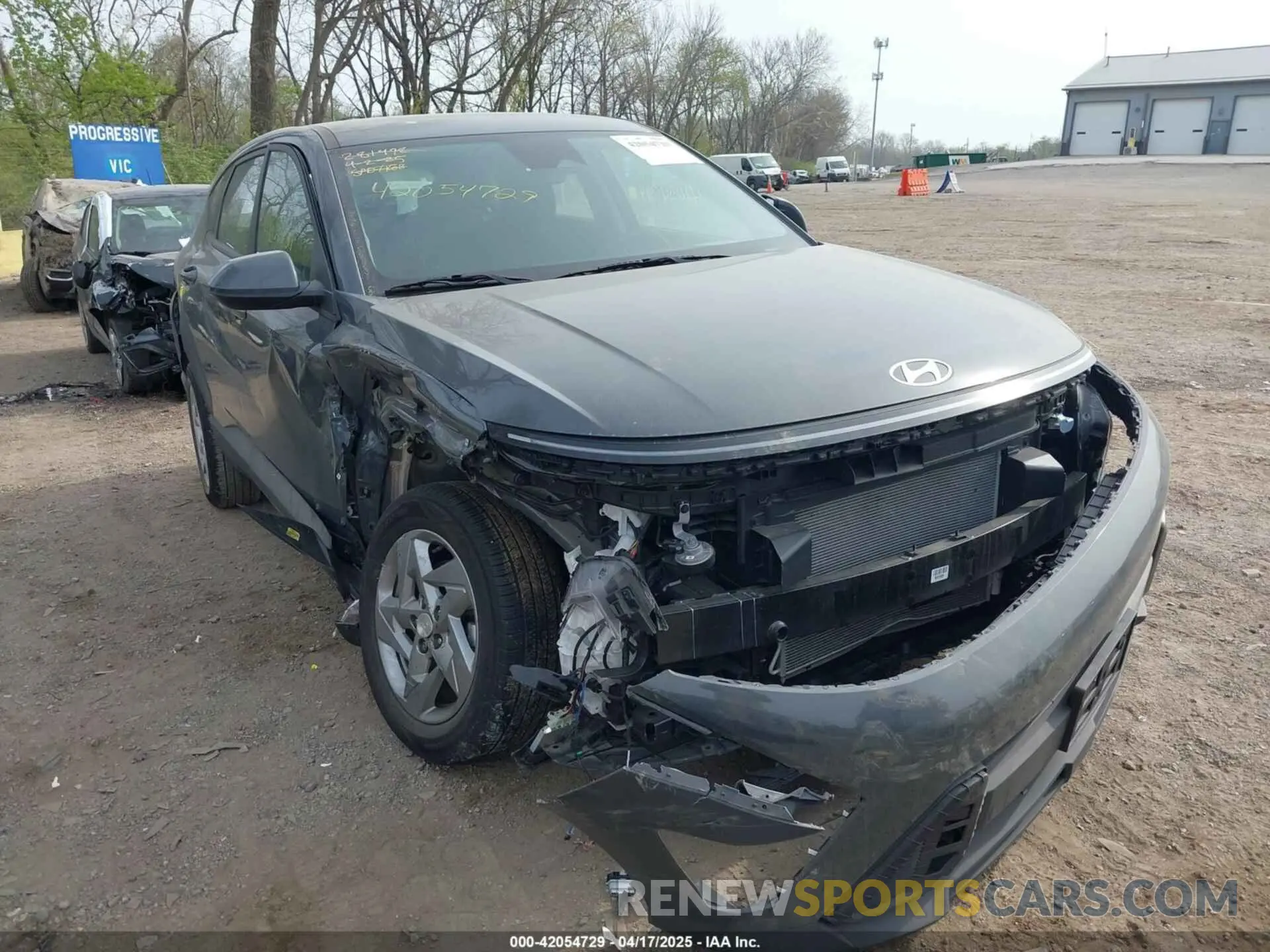 1 Photograph of a damaged car KM8HACAB8SU215831 HYUNDAI KONA 2025