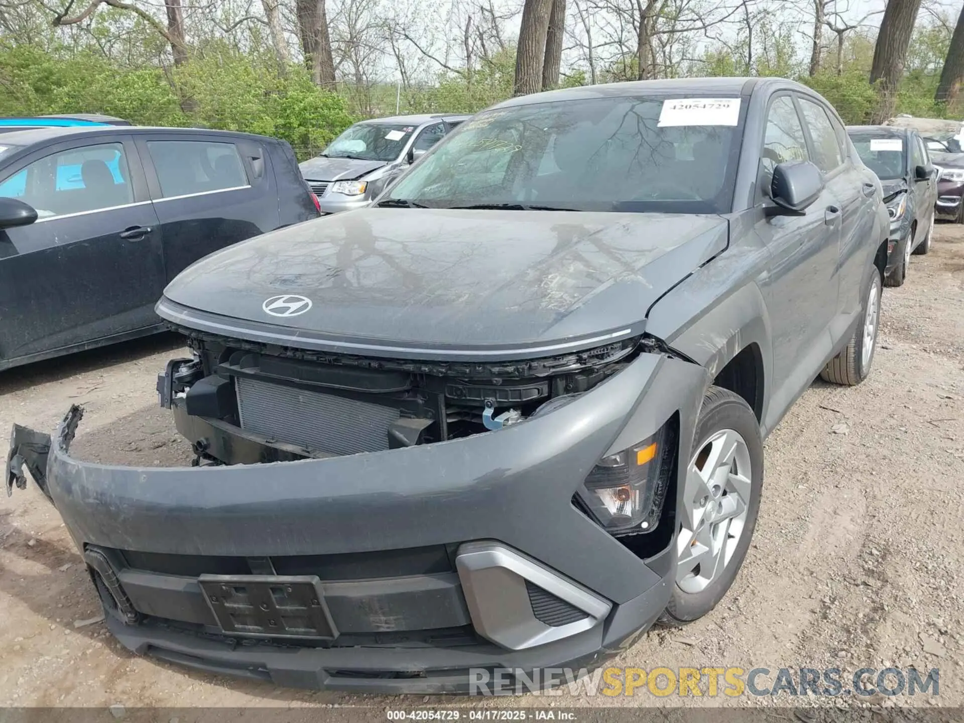 2 Photograph of a damaged car KM8HACAB8SU215831 HYUNDAI KONA 2025