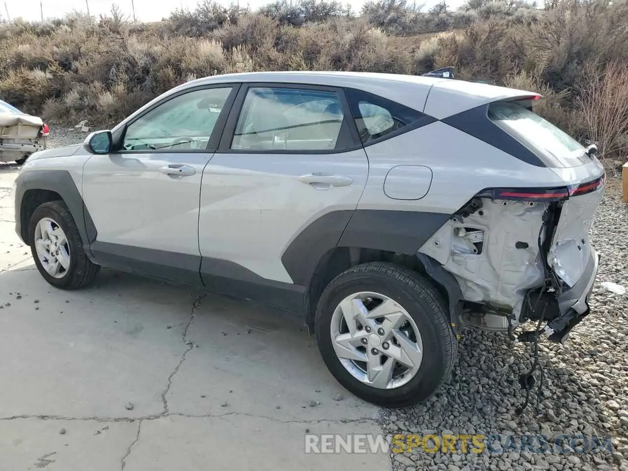 2 Photograph of a damaged car KM8HACAB8SU247551 HYUNDAI KONA 2025