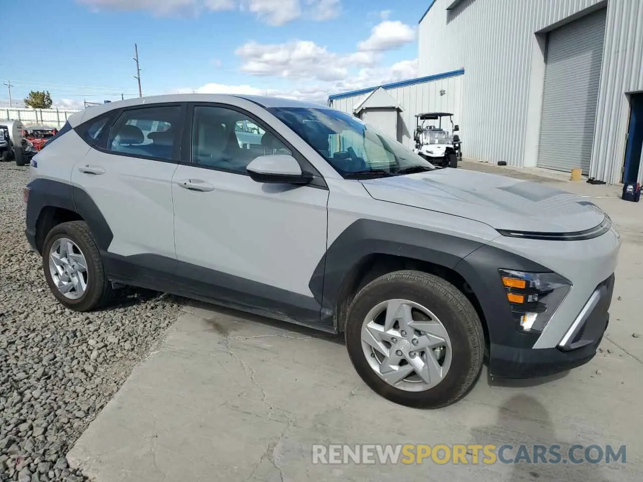 4 Photograph of a damaged car KM8HACAB8SU247551 HYUNDAI KONA 2025