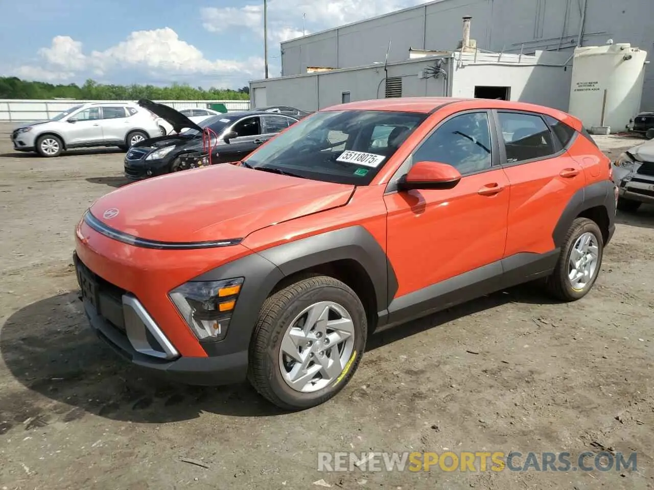 1 Photograph of a damaged car KM8HACAB9SU276556 HYUNDAI KONA 2025