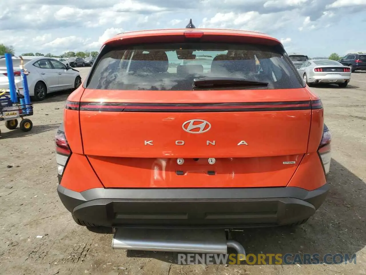 6 Photograph of a damaged car KM8HACAB9SU276556 HYUNDAI KONA 2025