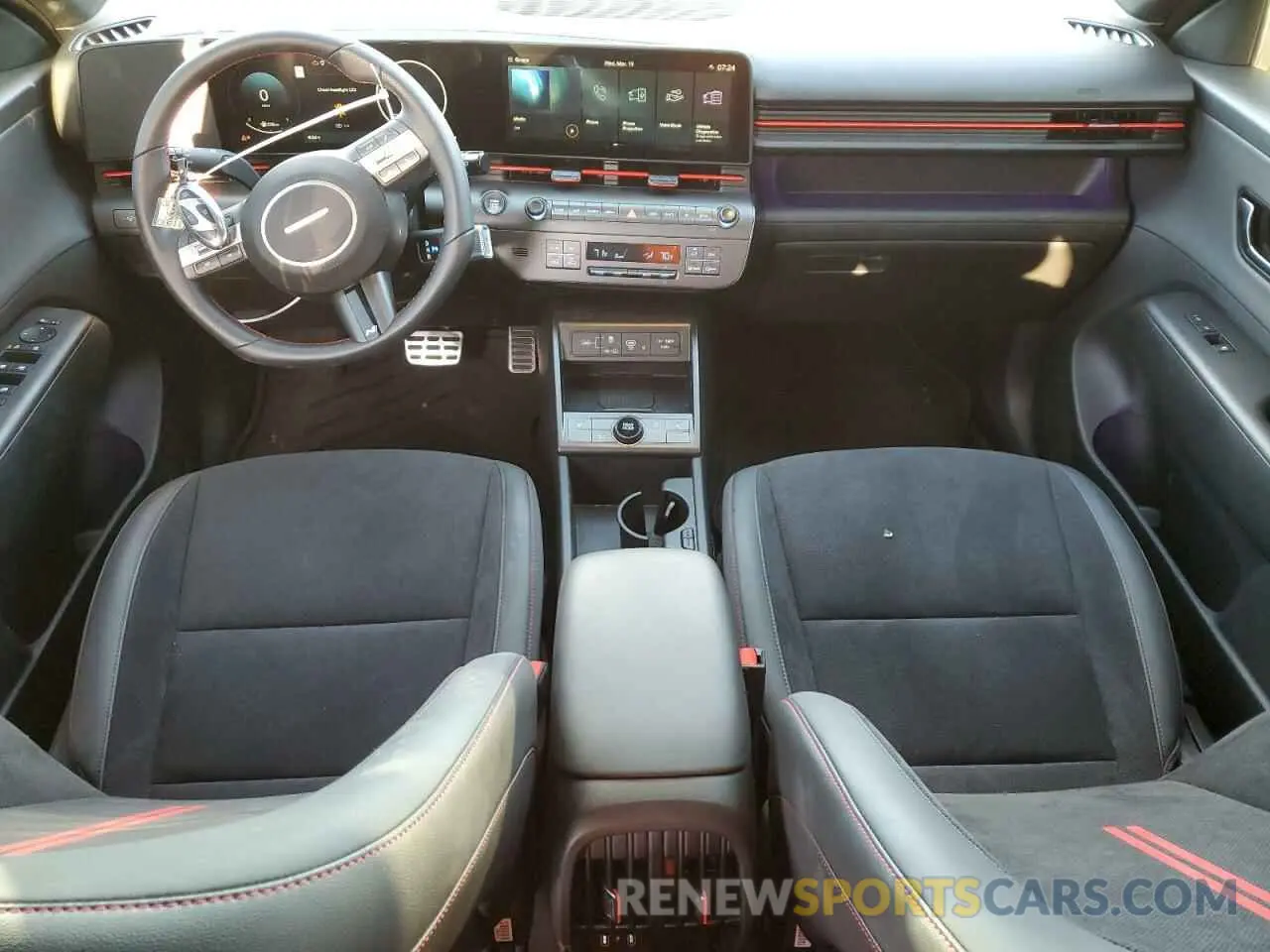 8 Photograph of a damaged car KM8HB3A39SU190895 HYUNDAI KONA 2025